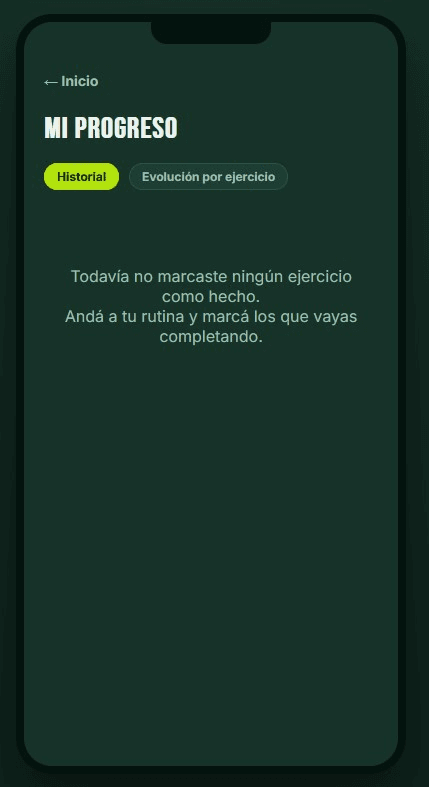 Mi progreso